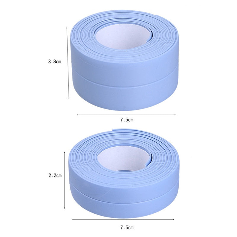 Shower, Bath, Salon Sealing Strip Tape Caulk Waterproof strong adhesive easy install / Buy 4 get 1 FREE / Enter Code 8DV6S9M6PG1D / FREE Shipping