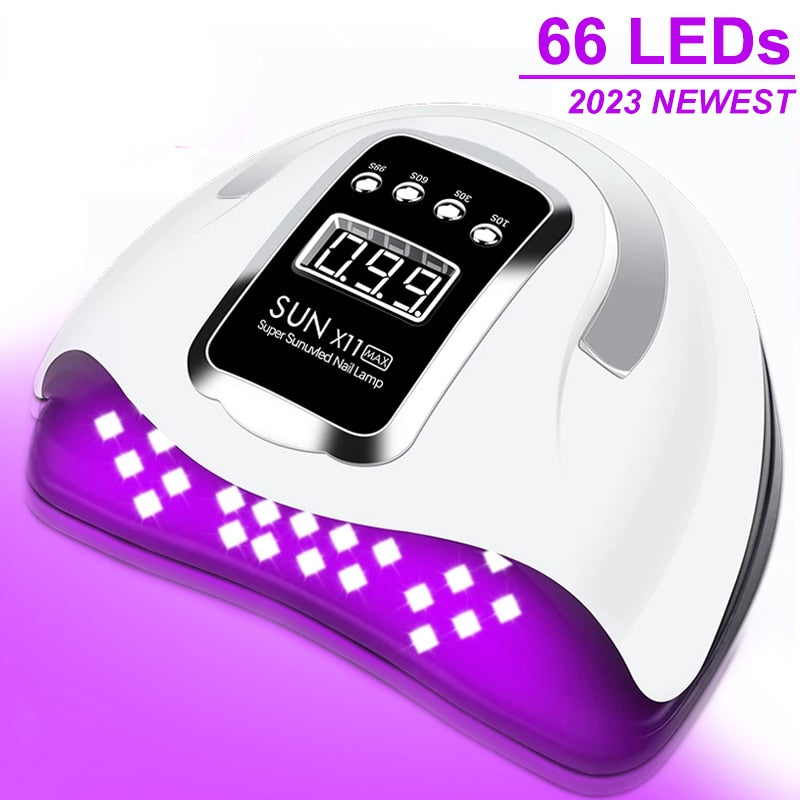 SUN X11 66LEDs Nail Dryer UV Lamp for Gel Nail Polish-Motion Sensing/ Buy 3 get 1 FREE / Enter Code B10N66TM2SEG / FREE Shipping