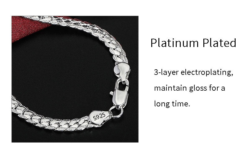 BATYYINY 20-60cm 925 sterling Silver / Gold Cuban link chain /necklace - Free Shipping