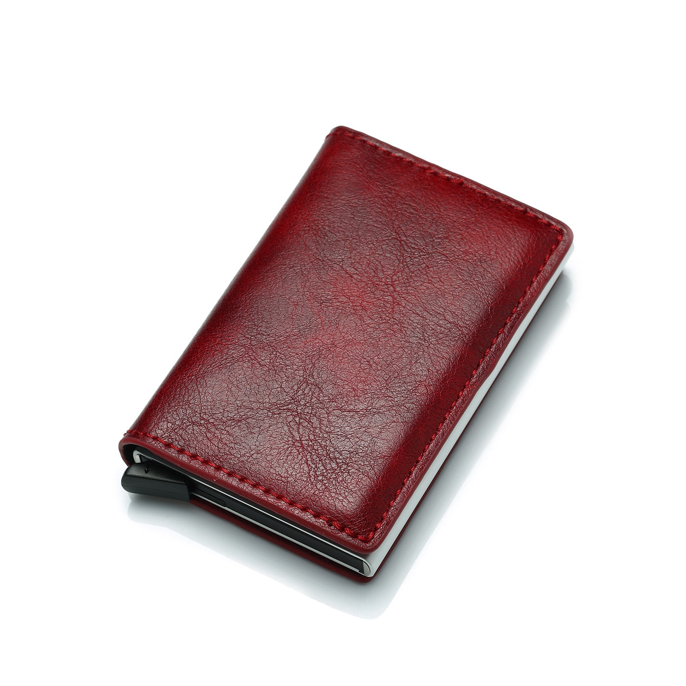 Men RFID Blocking Money, Bank Card Slim Leather Wallet-ID Holder/ Free Shipping