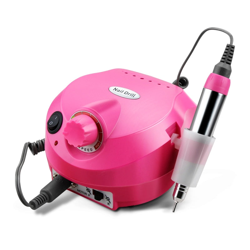 Electric Nail Drill Machine 35000/20000 RPM -Filing Sets for Manicure/ FREE Shipping