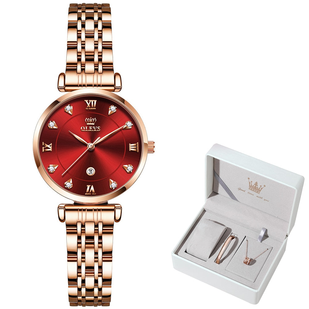 OLEVS beautiful / elegant Top Brand fashion  Watch for  Women / Quartz  /  Waterproof