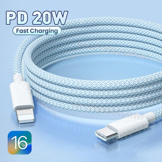 20W PD USB C Cable for iPhone 14 13 12 Pro Max Fast Charging/ Buy 4 get 1 FREE/ Enter Code WH4SE1NTD13K /Free Shipping
