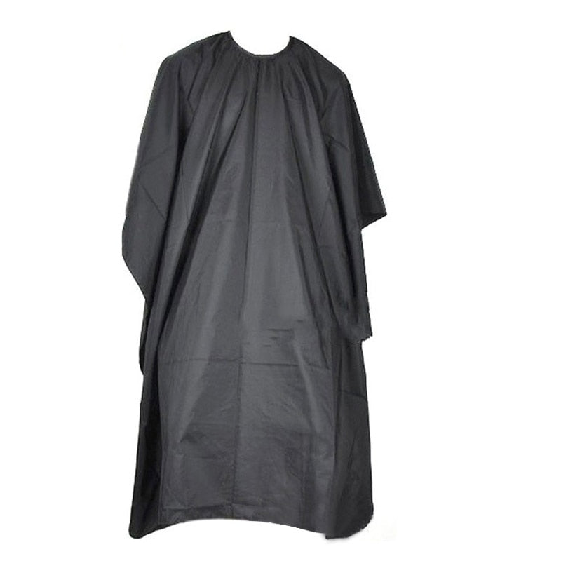 Salon/Barber Black Hairdresser Cape Waterproof Cloth / Salon Professional Accessories  / FREE Shipping