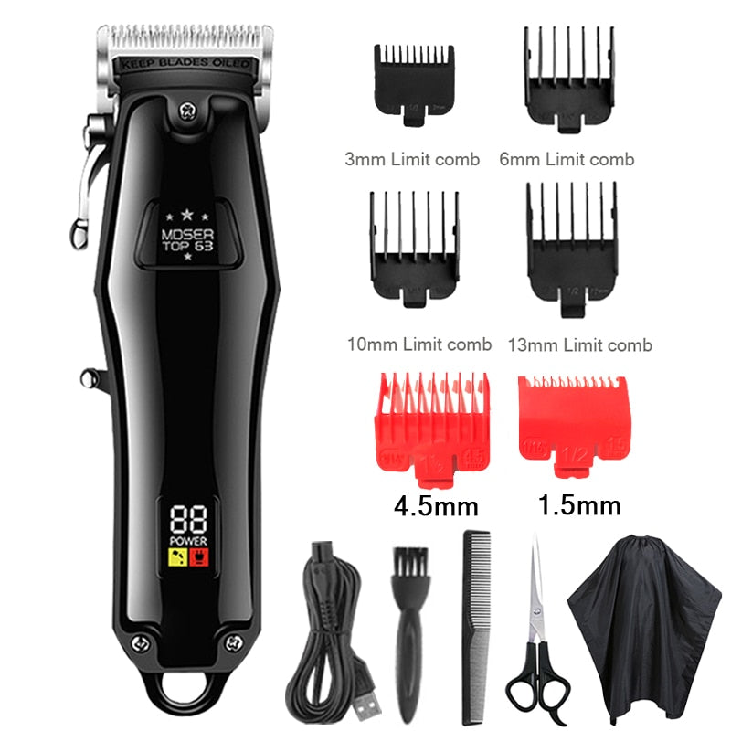 Kemei Professional Electric Hair Clipper / Cutting Wireless Trimmer , rechargeable / FREE Shipping
