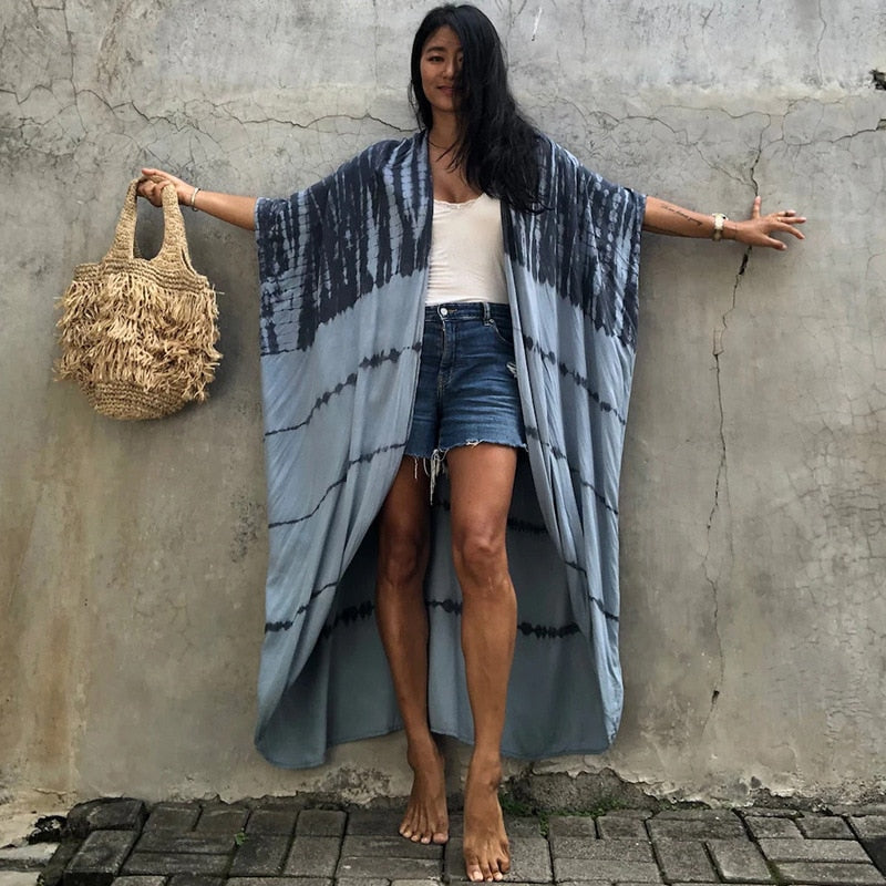 Beach Cover Up Kimono Robe for Women  light and comfortable / FREE Shipping