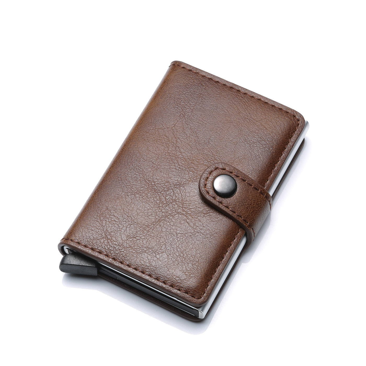 Men RFID Blocking Money, Bank Card Slim Leather Wallet-ID Holder/ Free Shipping
