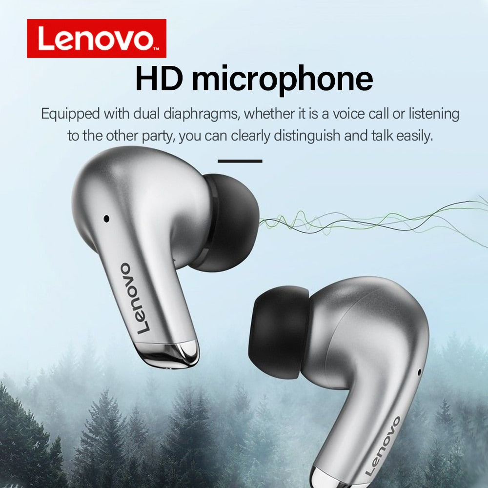 Lenovo LP5 TWS Bluetooth Earphone 9D Stereo HiFi Sports Wireless Earbuds for iPhone 13 Xiaomi / FREE Shipping