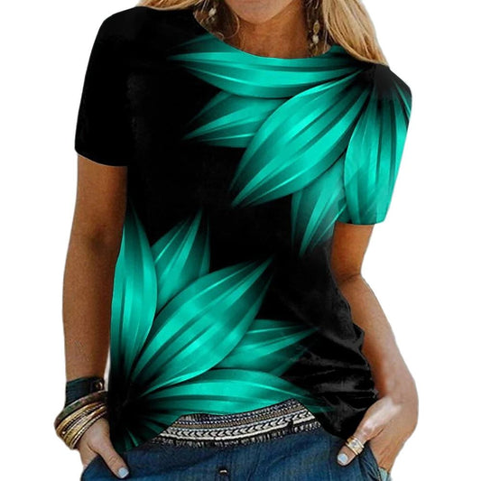Ladies blouses beautiful floral / artistic designs comfortable top / enter Discount Code HAX0Y7AC7J18   BUY 4 get 1 FREE  / FREE Shipping