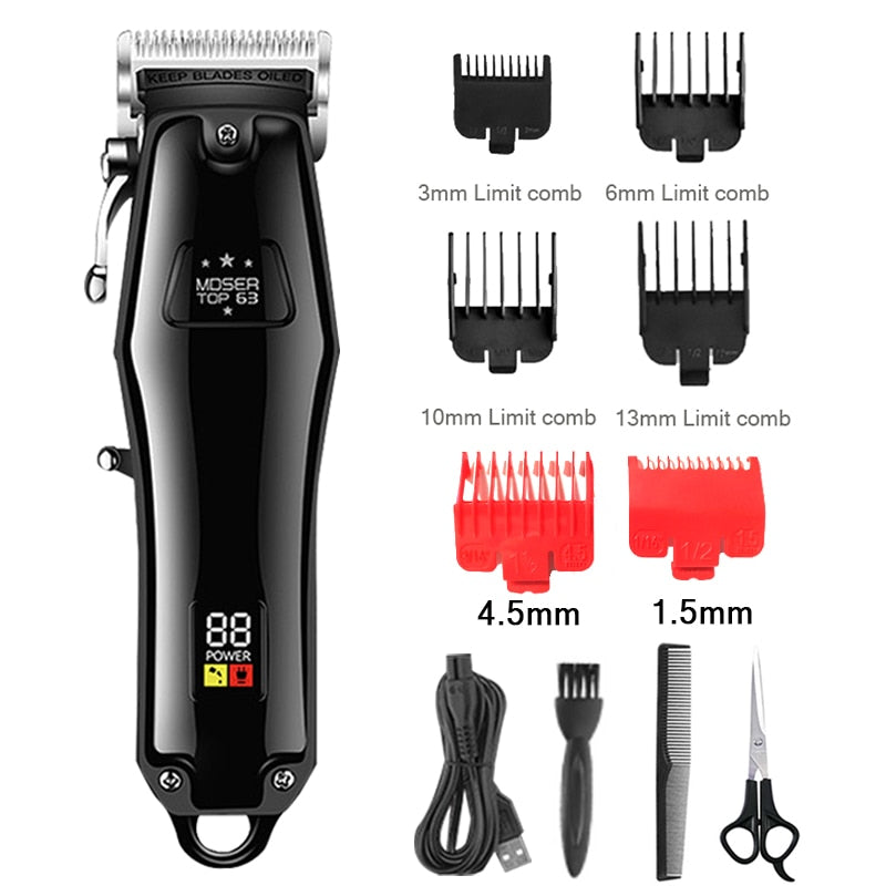 Kemei Professional Electric Hair Clipper / Cutting Wireless Trimmer , rechargeable / FREE Shipping