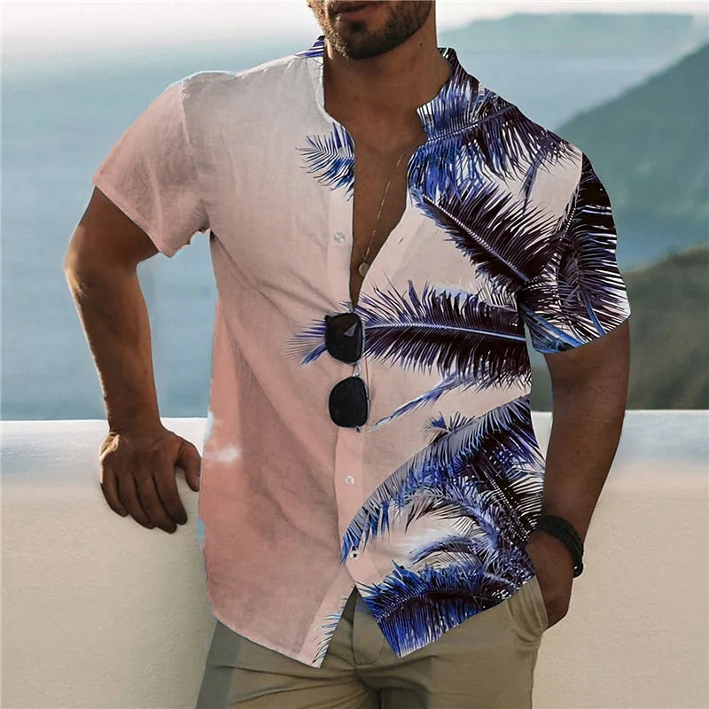 Men's Hawaiian Beach Shirts 3d Print designs comfortable material / FREE Shipping