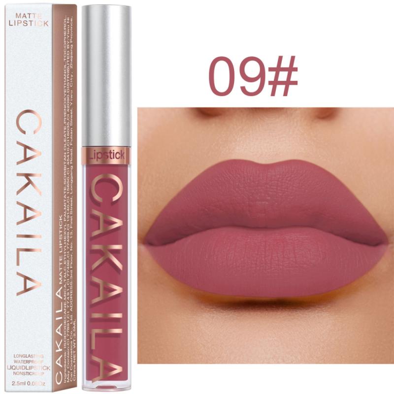 Lipstick Matte  CAKAILA Velvet Lip Gloss 36 Colors Long-Lasting Waterproof  / enter Code RT7CHPB8E3KX /  Buy 10 get 4 FREE /   FREE Shipping