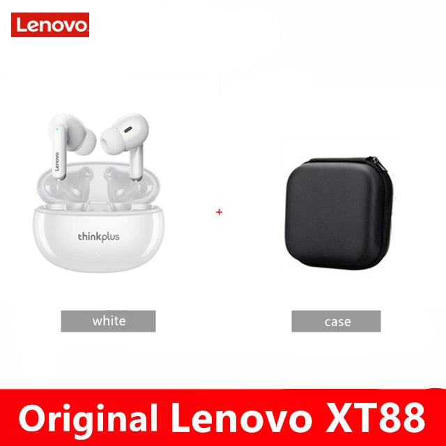 NEW  Lenovo XT88 TWS Wireless Earphone Bluetooth 5.3 Dual Stereo Noise Reduction / Buy 15 get 5 FREE/ Enter Code N4ST685A3CR8 / FREE Shipping