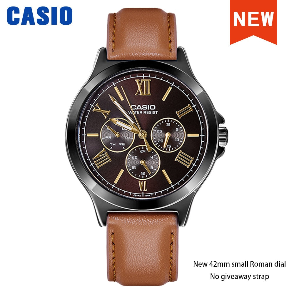 Men's Casio Luxury wrist watch Top brand luxury 50m Waterproof / FREE Shipping