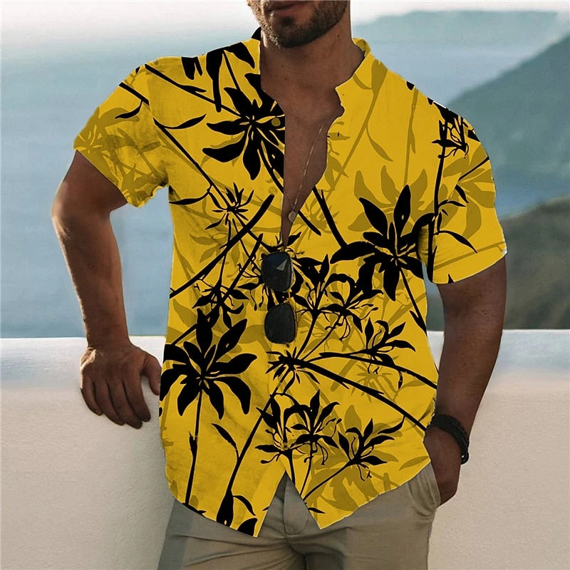 Men's Hawaiian Beach Shirts 3d Print designs comfortable material / FREE Shipping