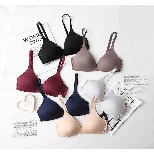 Seamless Bras for Women Push Up A - B cup comfortable  / enter Discount Code  XRSBZPJWKDSK   BUY  4 get 1 FREE  /  FREE  Shipping