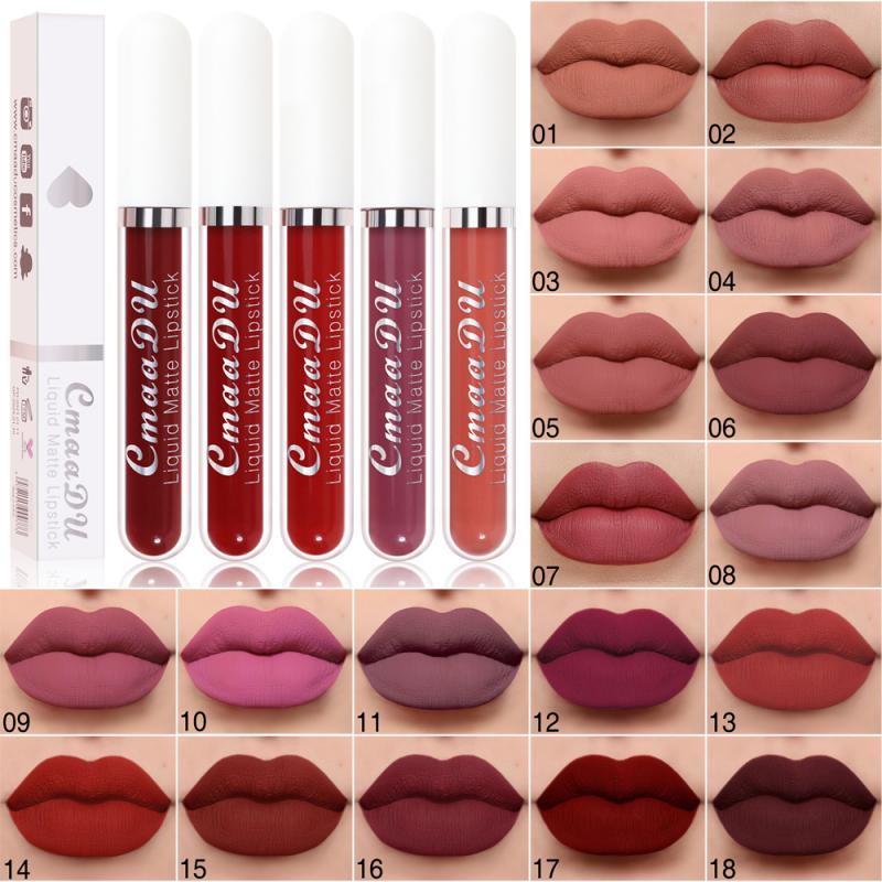 Lipstick Matte  CAKAILA Velvet Lip Gloss 36 Colors Long-Lasting Waterproof  / enter Code RT7CHPB8E3KX /  Buy 10 get 4 FREE /   FREE Shipping