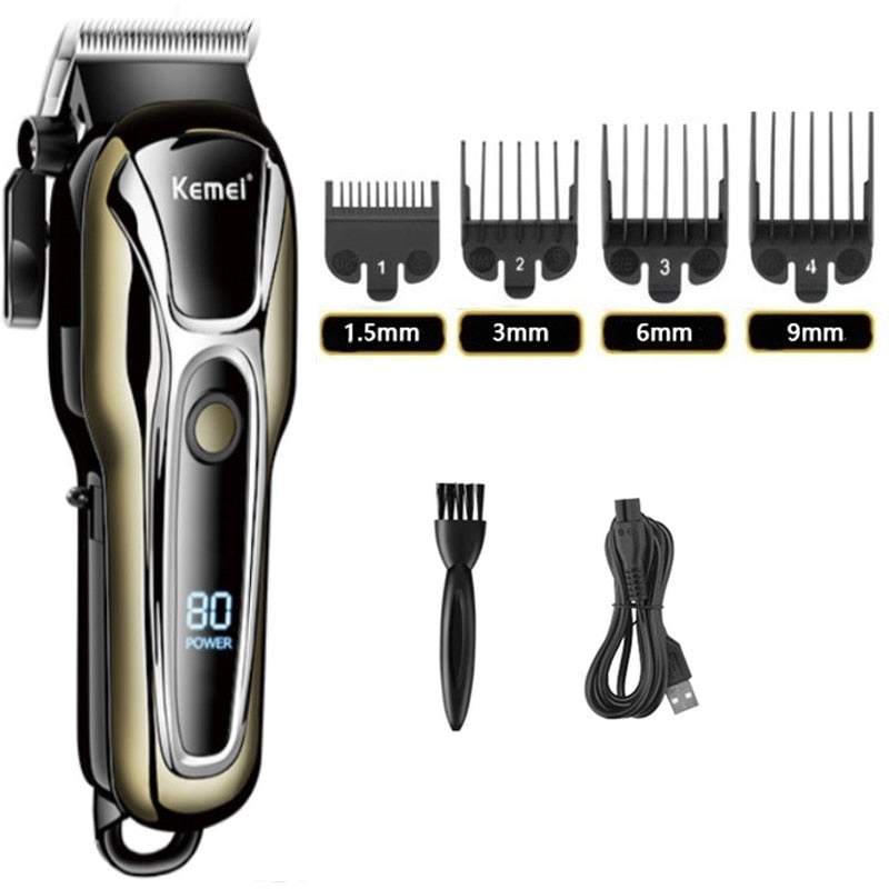 Kemei Professional 3-piece Combo set USB Charger / Trimmer, Cutter, electric shaver for men /  FREE Shipping