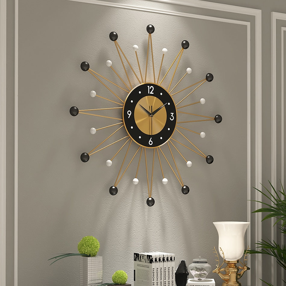 Luxury Big Wall Clock /  Modern Design Nordic Minimalist /  Silent Wall Clock