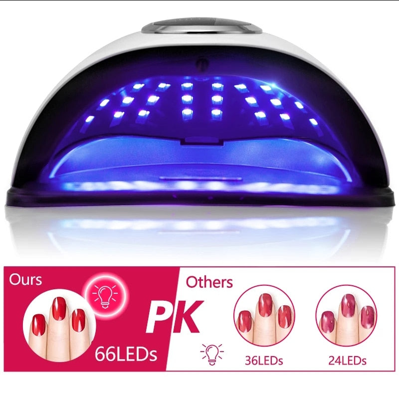 SUN X11 66LEDs Nail Dryer UV Lamp for Gel Nail Polish-Motion Sensing/ Buy 3 get 1 FREE / Enter Code B10N66TM2SEG / FREE Shipping