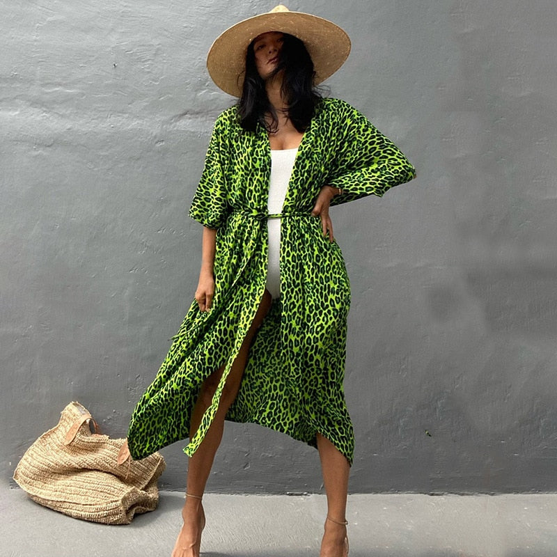 Beach Cover Up Kimono Robe for Women  light and comfortable / FREE Shipping