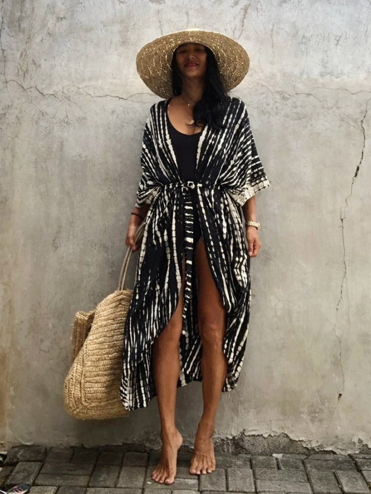 Beach Cover Up Kimono Robe for Women  light and comfortable / FREE Shipping
