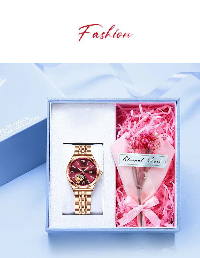 POEDAGAR 320 Elegant Ladies Watch with sparkling Diamonds-luminous/ FREE Shipping