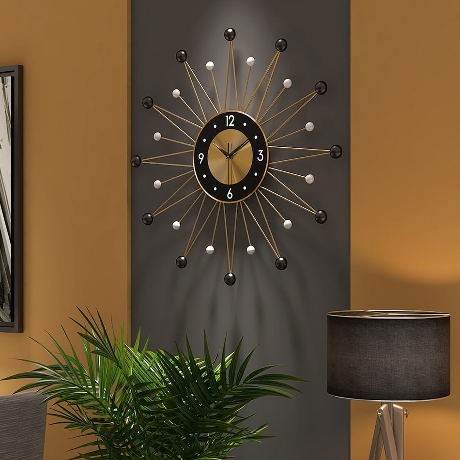 Luxury Big Wall Clock /  Modern Design Nordic Minimalist /  Silent Wall Clock