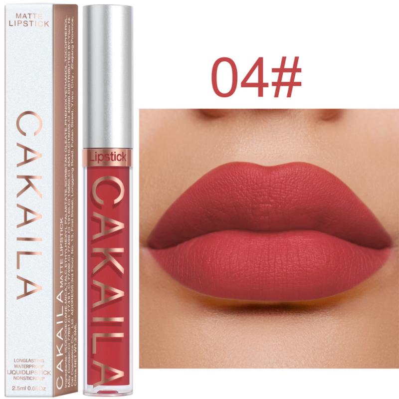 Lipstick Matte  CAKAILA Velvet Lip Gloss 36 Colors Long-Lasting Waterproof  / enter Code RT7CHPB8E3KX /  Buy 10 get 4 FREE /   FREE Shipping