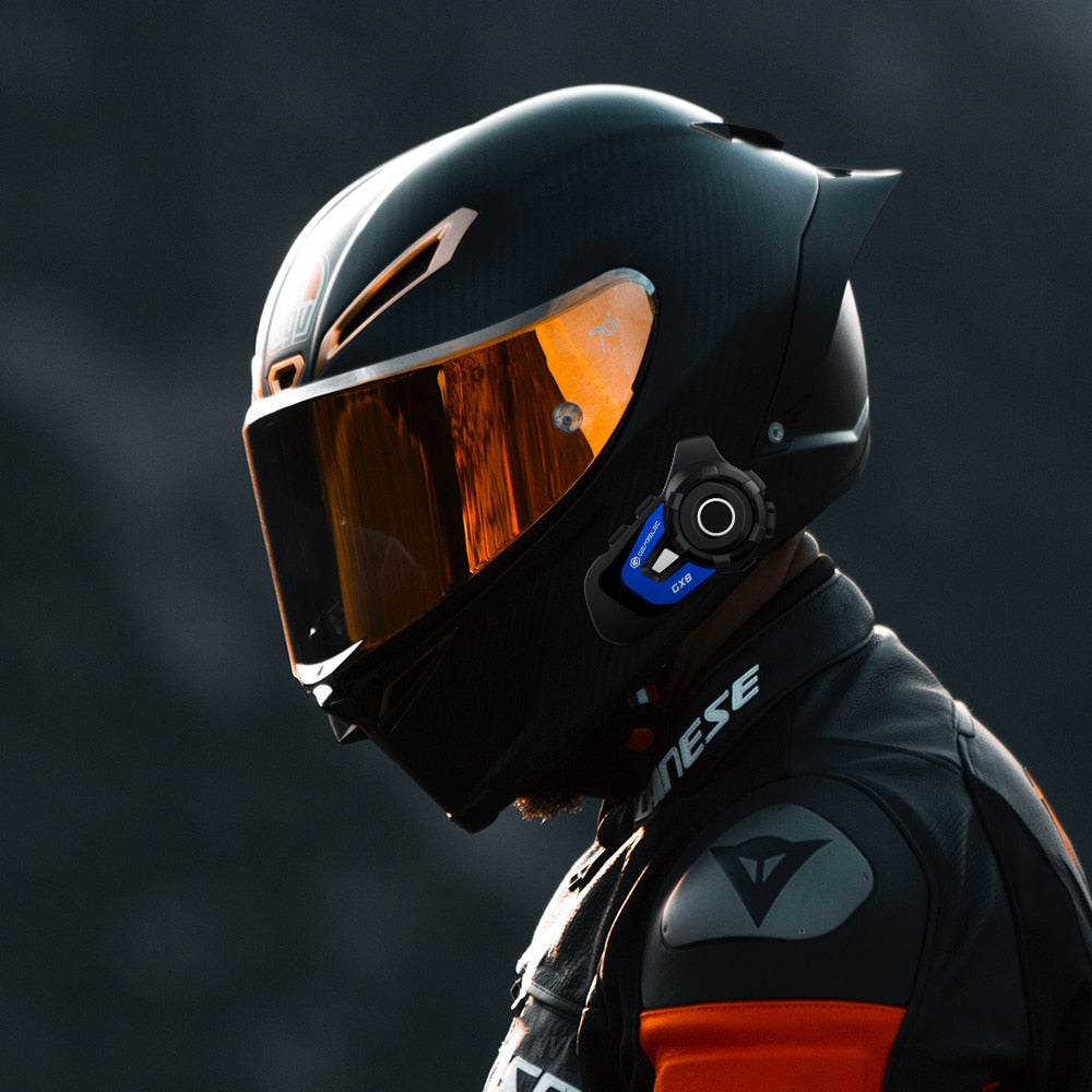 GEARELEC GX8 Bluetooth Motorcycle Intercom Helmet Headset 8 Rider Speaker Headphone/Music Sharing Interphone / FREE Shipping