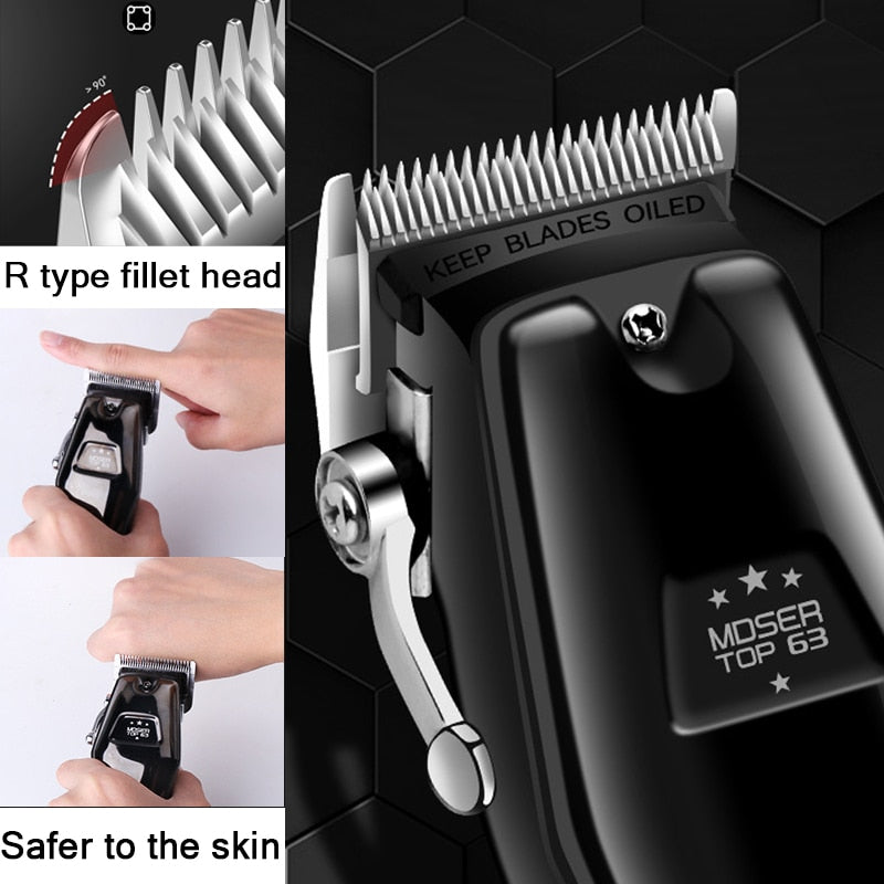 Kemei Professional Electric Hair Clipper / Cutting Wireless Trimmer , rechargeable / FREE Shipping
