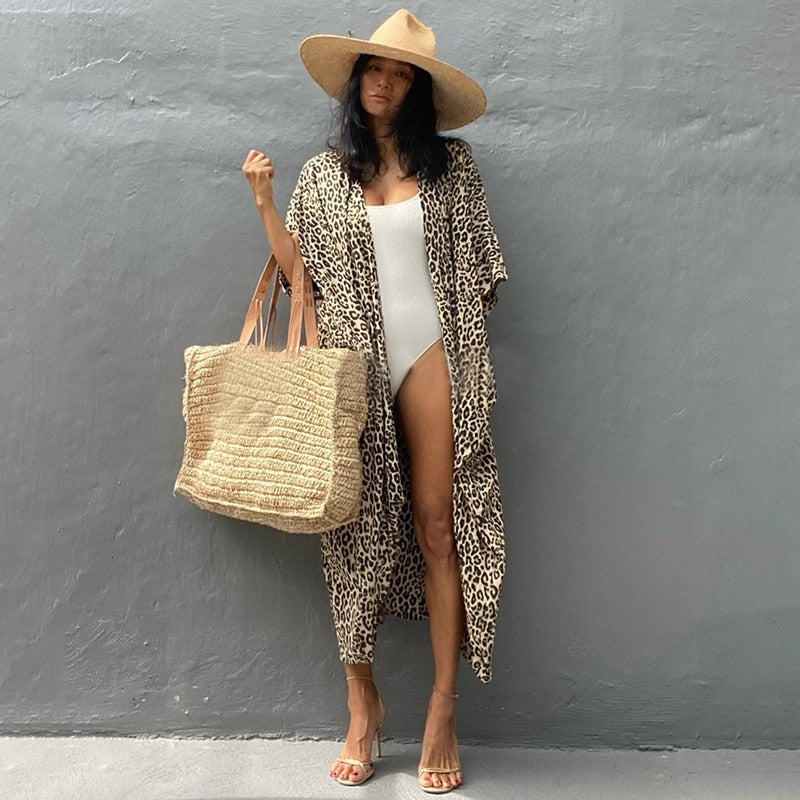 Beach Cover Up Kimono Robe for Women  light and comfortable / FREE Shipping
