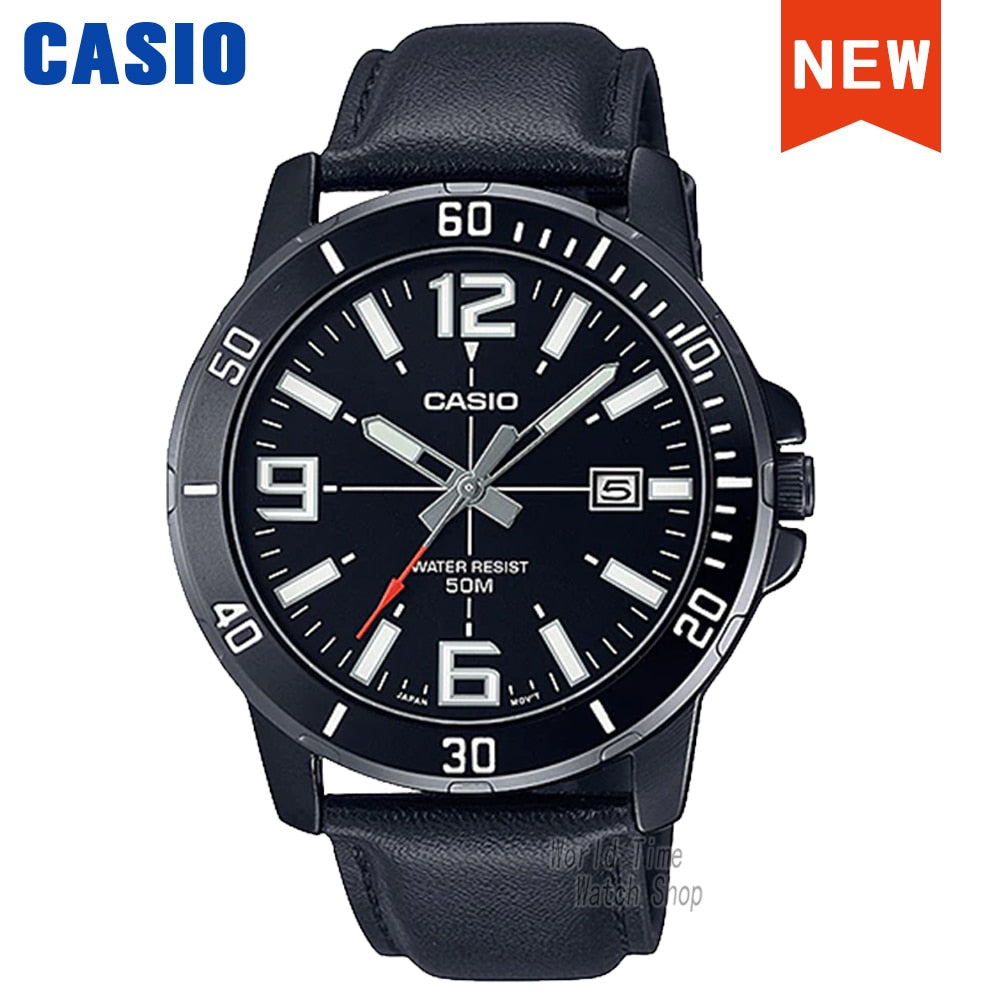 Men's Casio Luxury wrist watch Top brand luxury 50m Waterproof / FREE Shipping