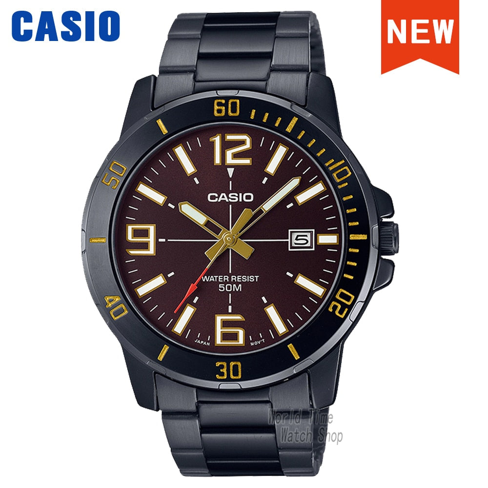 Men's Casio Luxury wrist watch Top brand luxury 50m Waterproof / FREE Shipping