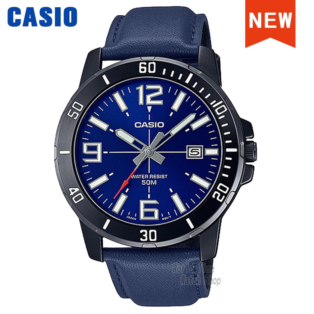 Men's Casio Luxury wrist watch Top brand luxury 50m Waterproof / FREE Shipping